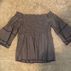 Off the shoulder shirt